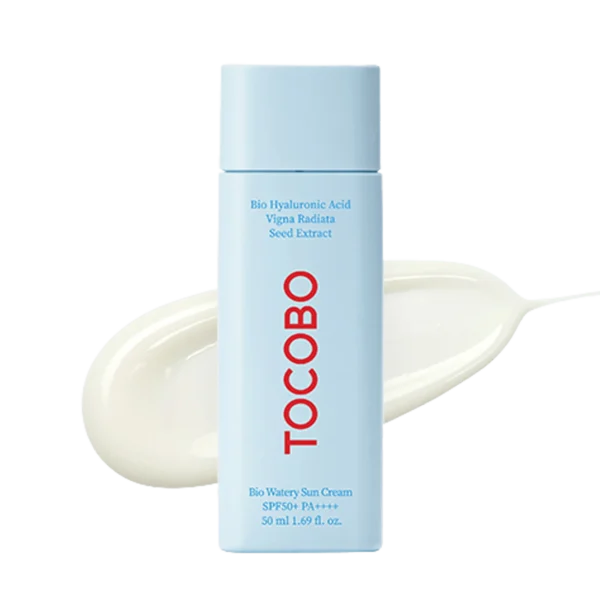 Bio Watery Sun Cream SPF50 PA++++ (50 ml / 1.69 fl.oz.) | Bio Hyaluronic Acid Vigna Radiata Seed Extract | Broad Spectrum Facial Sun Cream | Hypoallergenic | Vegan | No White Cast | Korean Sunscreen