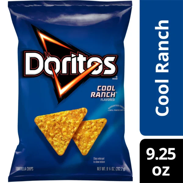Doritos Tortilla Chips Cool Ranch Bag, 9.25 Oz - Image 2