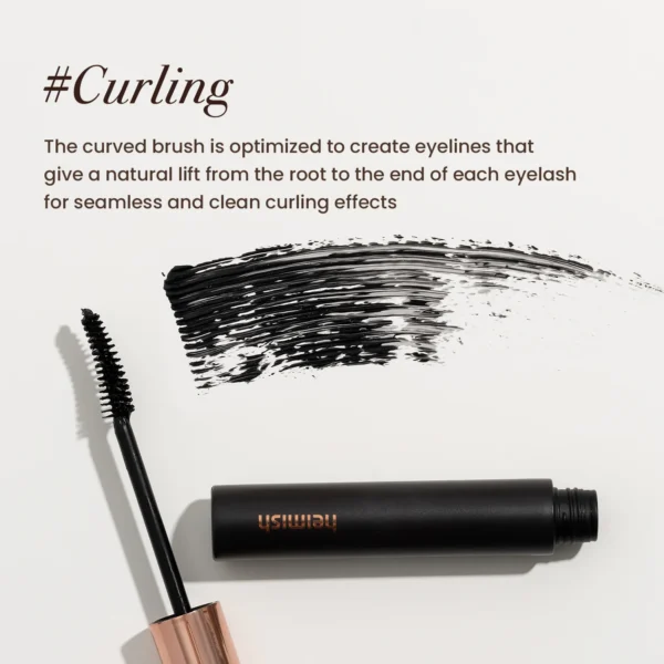 heimish Dailism Smudge Stop Mascara 0.32 oz / 9 g | Volume Mascara with no Smudging | Washable Mascara, Eye Makeup, Non-Clumping Curling, Waterproof, Kbeauty - Image 2