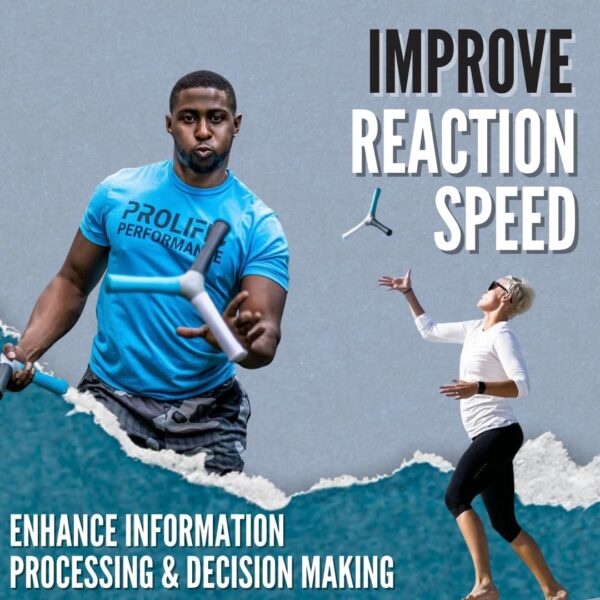 HECOstix Hand Eye Coordination & Reaction Speed Training Tool – Improve Reflex, Agility, and Focus for Sports, Exercise, and Fun for All Ages - Image 2