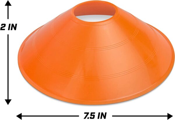 GoSports Sports Training Cone 20 Pack with Tote Bag - Image 2