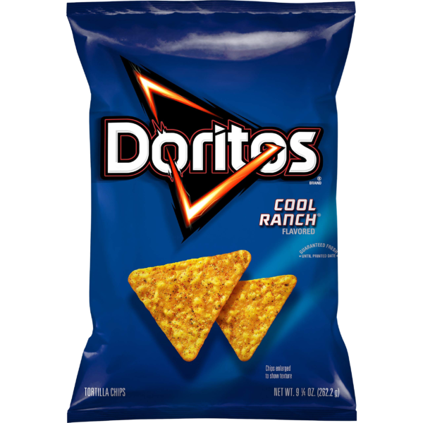 Doritos Tortilla Chips Cool Ranch Bag, 9.25 Oz