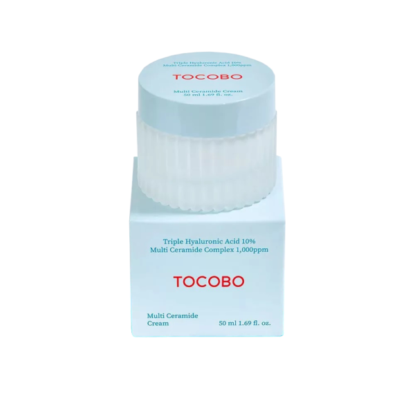 TOCOBO] Multi Ceramide Cream 1.7 Fl oz / 50ml | Moisture cream, Ceramide moisturizer, Korean Skin Care, Natural Ingredients, Sensitive Skin | Cruelty Free, Korean Vegan Cream