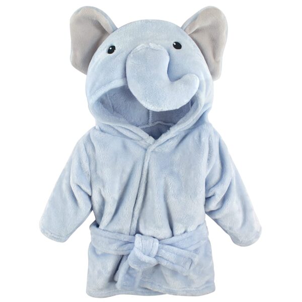 Hudson Baby Unisex Baby Plush Animal Face Bathrobe - Image 2