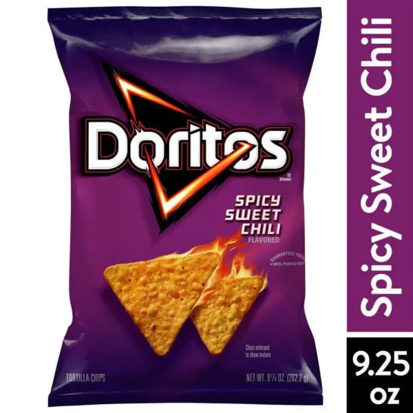 Doritos Chips Spicy Sweet Chili Bag, 9.25 Oz - Image 2